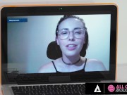 Sexy Masseuse Does Hard Scissoring With Her Hot Client 7/16