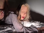 Petite girlfriend with big natural boobs gets stuffed 10/16