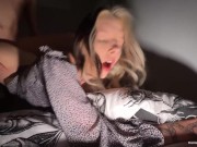 Petite girlfriend with big natural boobs gets stuffed 9/16