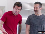 PURGATORYX Husband shares his gorgeous busty wife Scarlett Alexis with his best friend 8/16