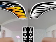 VIRTUALPORN - Shiny Big Tit Brunette Babe In The Tub With You 6/16