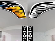 VIRTUALPORN - Shiny Big Tit Brunette Babe In The Tub With You 8/16