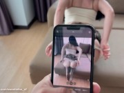 I Rough Pound Stepsister's Horny Pussy and Cum in Mouth while Her BF is on a Business Trip POV 2/16