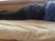 Hentai Busty Japanese MILF!！Mutual Masturbation on the phone(^^♪ 2/16