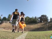 Ashlyn Rae cock sucking after training 4/16