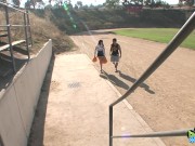 Ashlyn Rae cock sucking after training 5/16