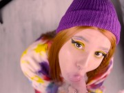 Red hair cutie presented me her ass after blowjob 4K 2/16