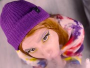 Red hair cutie presented me her ass after blowjob 4K 6/16