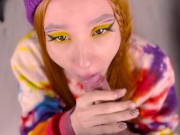 Red hair cutie presented me her ass after blowjob 4K 7/16