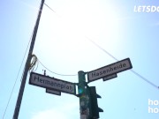 Big Tits Brunette Kim Kalash Interracial Fuck With Horny Coworker - HORNY HOSTEL 1/16