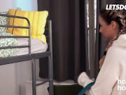 Big Ass Brunette Mona Blue Intense Anal Fucking At Hotel - HORNY HOSTEL 2/16