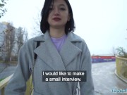 Public Agent Sexy Cute petite Russian Loves To fuck Cowgirl On A huge dick pov 1/16