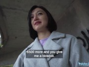 Public Agent Sexy Cute petite Russian Loves To fuck Cowgirl On A huge dick pov 6/16