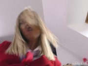 Hot Blonde Air Hostess Sicilia Cheats Back On Cheating BF By Doing Porn! 11/16
