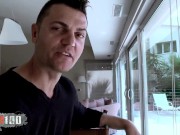 Horny brunette with curly hair and big ass hard fucked 1/16