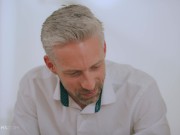 ULTRAFILMS Two European models Kate Quinn and Rebecca Volpetti getting fucked by their teacher 3/16