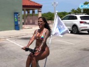 Big Ass Latinas Hot Ride Electric Trikes At Nude Beach Big Ass 10/16