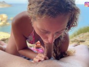 PUBLIC ANAL CREAMPIE on the BEACH! Outdoor POV! 7/16