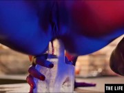 Watch this kinky tattooed girl cram a dildo in her tight ass 1/16