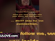 Babe spreading pussy with closeups after creampie & daily candid blog style vids & TikTok fun - Lelu Love 1/16