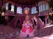 Squirting Blonde Babe Princess Peach Makes Super Mario Grow Very Big And Fast 4/16