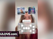 Babe sucking cock off camera, red toenails closeups barefoot, saliva fetish spit on big boobs & more - Lelu Love 8/16