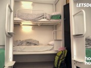 Big Ass Girlfriend Penelope Cross Needs Big Black Cock In Her Wet Pussy - HORNY HOSTEL 3/16