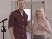 BLONDE BABE Lilly Bell LOVES Getting Eaten Out By Her Blind Date 4/16