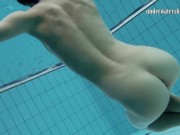 In the water Russian woman Gazel finds her rhythm 7/16