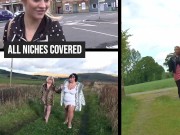 Older wife circled by black and dicks 15/16