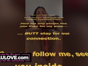 Babe spreading cunt closeup JOI & behind scenes adventures at nudist resort, red nails on bare feet and more - Lelu Love 1/16