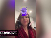 Babe spreading cunt closeup JOI & behind scenes adventures at nudist resort, red nails on bare feet and more - Lelu Love 6/16