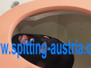 toiulet slave get spit humiliation 14/16