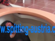 toiulet slave get spit humiliation 8/16