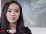 SHE WILL CHEAT - Kimmy Kimm Desperately Wants To Get Pregnant & Asks Her Doctor For His Cum 1/16