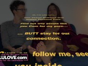 Babe chatting nude with robe open, soles and bare feet out with behind the porn scenes real life chat w/ husband - Lelu Love 2/16