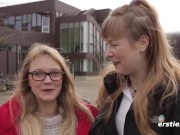 Heißes Vergnügen in der Universitätsbibliothek mit Holly und Ida 5/16