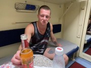 Fucked with a friend on the train hot fellow traveler all night 2/16