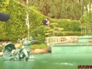 College Coed Lielani Gets Wild With The Boys of PzY 1/16