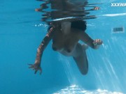 Yorgelis Carrillo, a famous pornstar, glides nude through the water 10/16