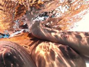 Yorgelis Carrillo, a famous pornstar, glides nude through the water 11/16