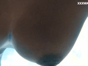 Yorgelis Carrillo, a famous pornstar, glides nude through the water 12/16