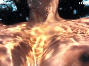 Yorgelis Carrillo, a famous pornstar, glides nude through the water 16/16