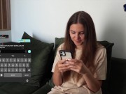 Hottie Fucks Doggy And Gets A Huge Cumshot On Her Cute Face 1/16