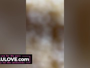 Babe masturbating w/ vibrator & husband tries new dildo on her to leg shaking orgasm & mix of candid daily vlogs - Lelu Love 11/16