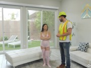 FACIALS4K Welcoming Asian Lulu Chu Lets Mover Fuck And Give Several Facials 1/16