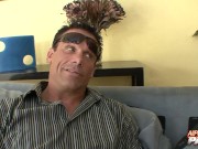 Farrah Fae reeled in for some hot blowjobs 2/16