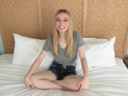 Watch This Petite 18yr Blonde Eat Big Ass And Suck A Big Cock 15/16