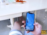 SISPORN. Orgasms are exchanged between chick and her stepbrother in return for help 2/16