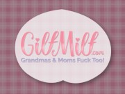 Horny Pale MILF Belle Got That Old Cavity Drilled & Creampied! 1/16